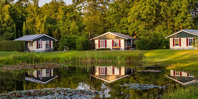 A holiday park in the Netherlands