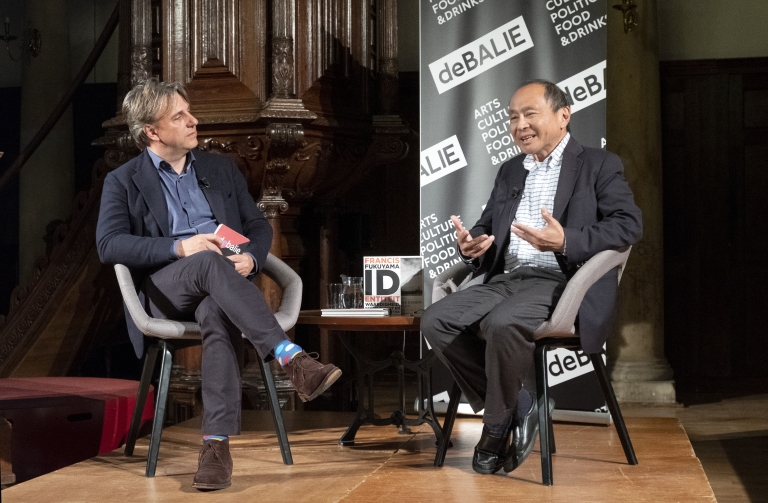 De Balie's Yoeri Albrecht interviews Franics Fukuyama