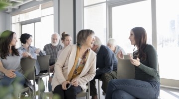 Group of women talking